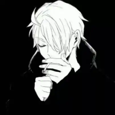 动漫男生伤感冷酷头像图片