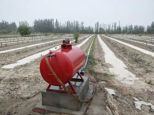 安装施肥罐