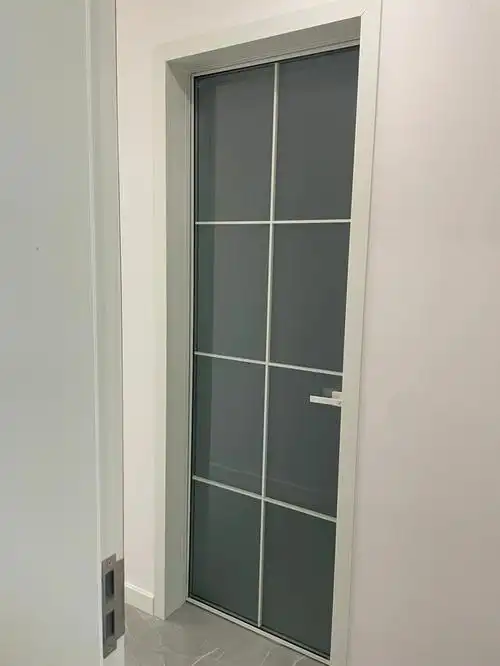 无滤镜实拍超省钱双包白色卫生间玻璃门