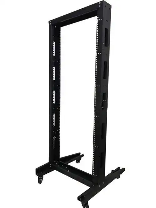 2-2米机柜网络布线工程开放式机架样品展示柜阕畴瑞 22u【图片 价格