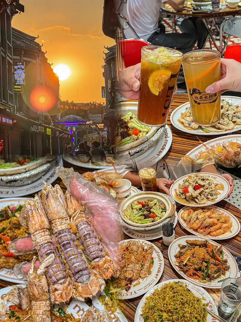 惠州美食海鲜大排档08不吃后悔!如果有外地的朋友来找我玩 - 抖音