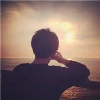 男生头像背影帅气