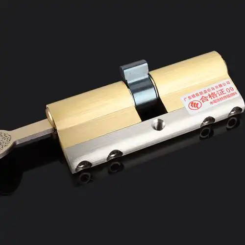 玥玛防盗门锁芯家用换锁心防暴力技术开锁铜质多轨道叶片c级