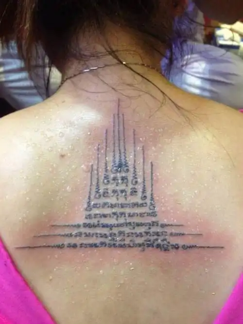 另类纹身文化泰国法力纹身