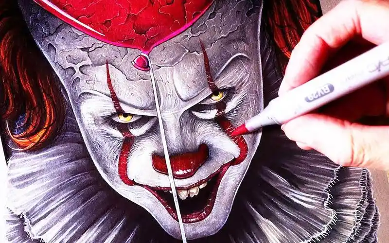 lethalchris67 | 手绘pennywise by《小丑回魂》