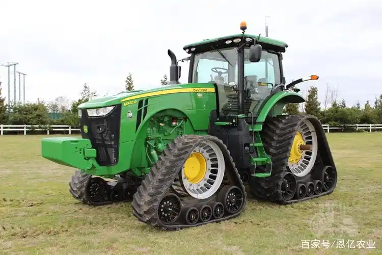 农机影集:约翰迪尔全履带8320r拖拉机,改装履带增强通过能力