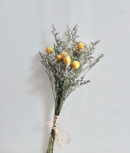 干花花束ins小清新天然倒挂花插花瓶diy客厅干花