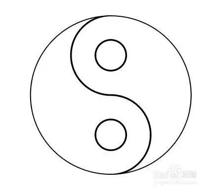 illustrator怎样快速制作太极图