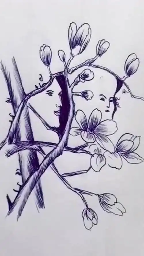 图中一共隐藏七张人脸,全找到的人智商至少两百,我只找到3张!