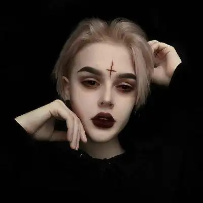 2021最火的恐怖病女头像