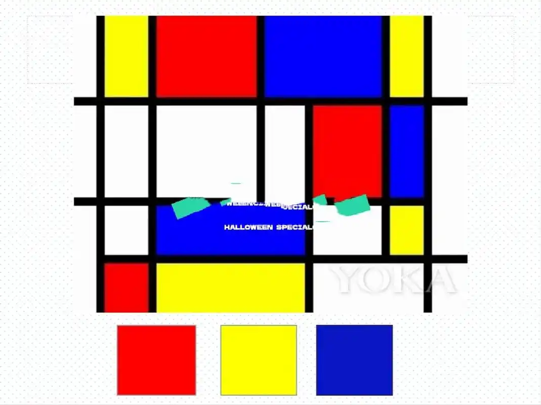 大班优质课美术教案蒙德里安《格子画》及ppt 活动目标: 1.