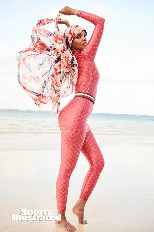 哈利玛亚丁halimaaden体育画报2020泳装写真