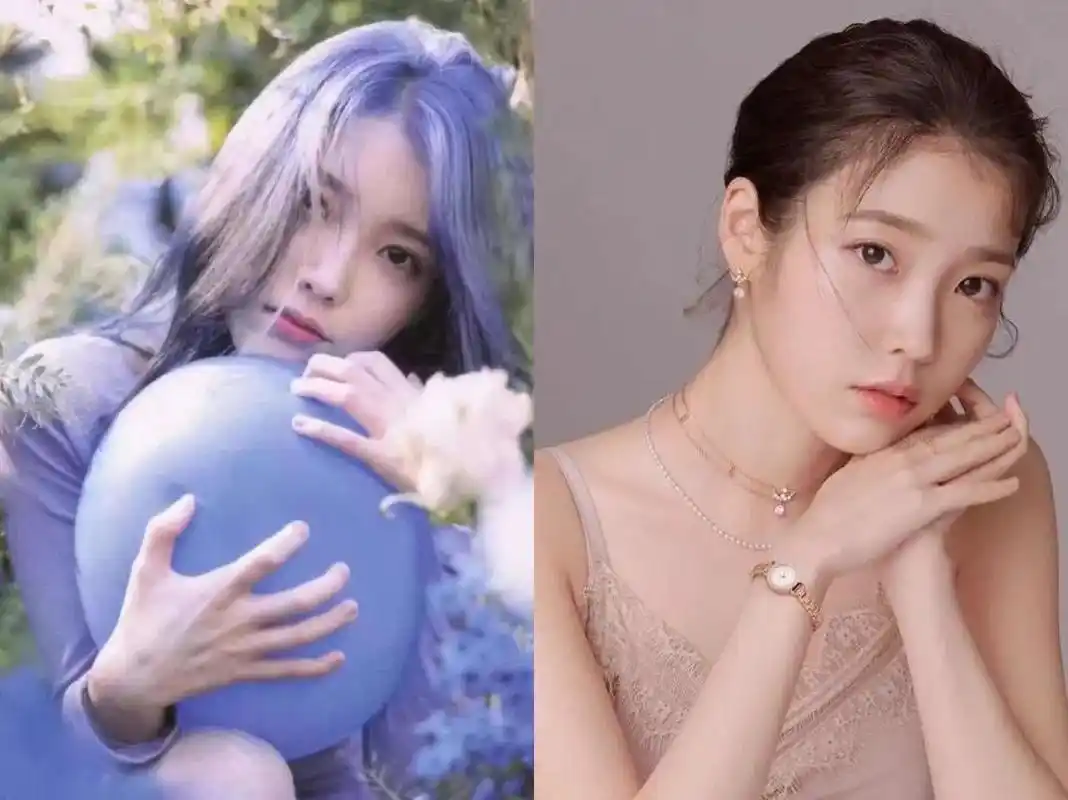 不过iu虽然骨相不占优势,但是却很懂用皮相来增色.