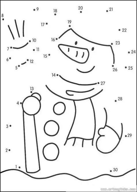连线图片简笔画连线图片简笔画幼儿
