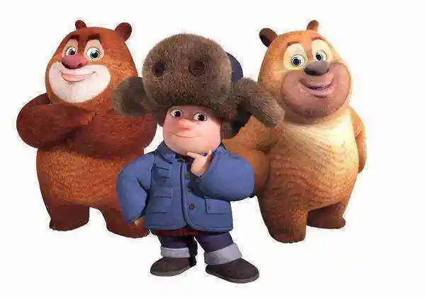 盘点熊出没中小时候谁最可爱?光头强第三