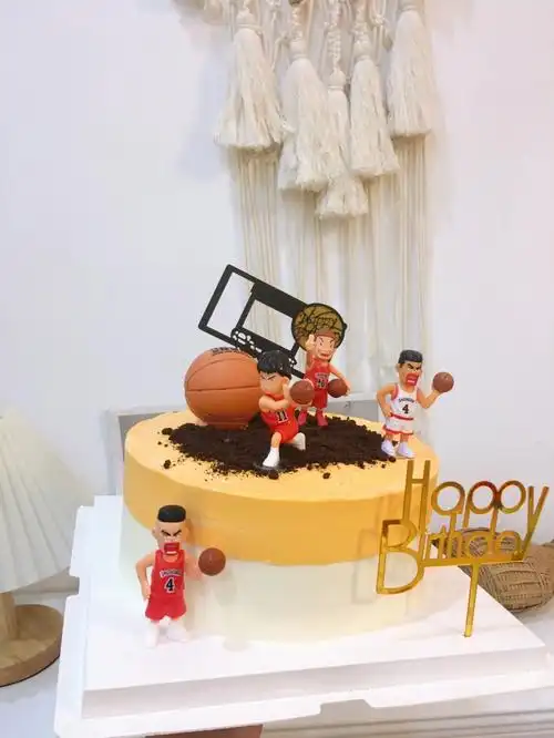 篮球小子蛋糕男孩蛋糕