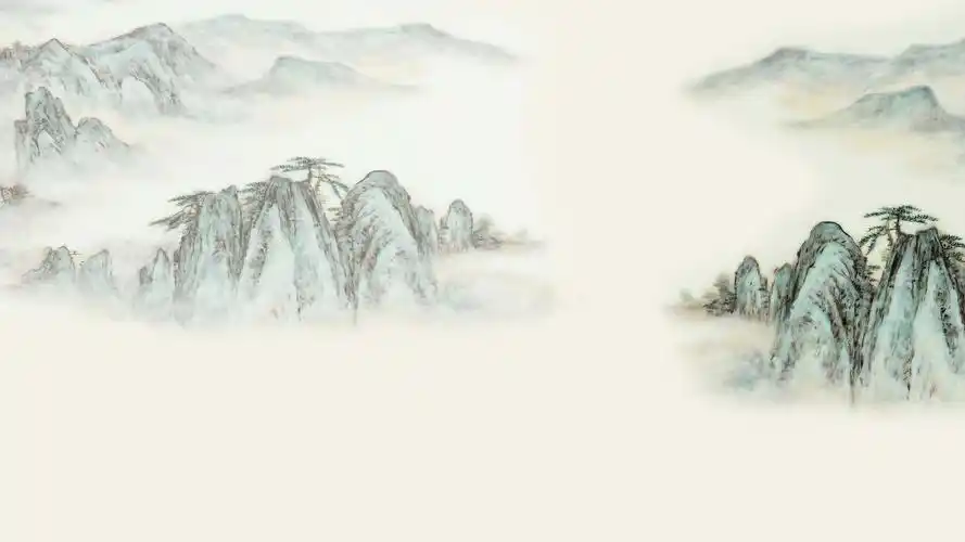 简约中国风水墨丹青画,艺术壁纸-回车桌面