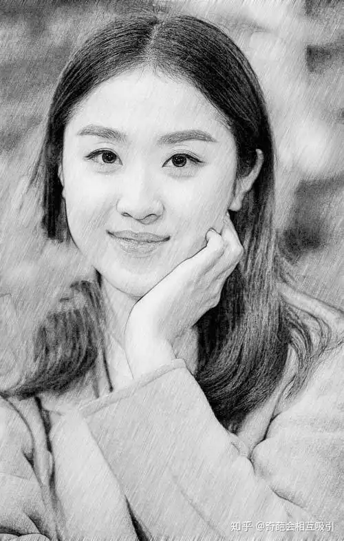 照片转素描画效果