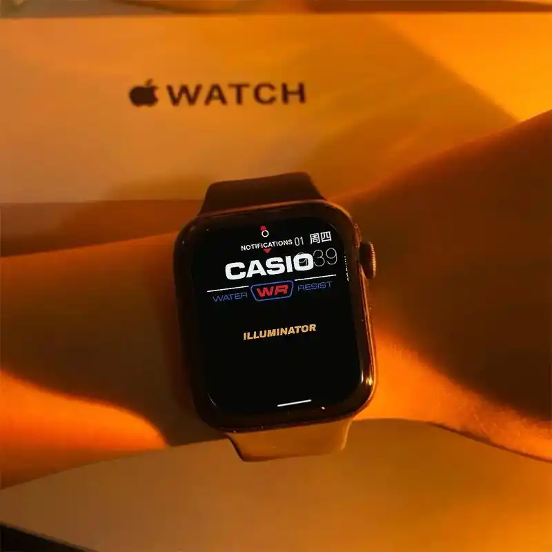 卡西欧表盘壁纸.#iwatch壁纸#表盘壁纸#卡西欧壁纸#取 - 抖音