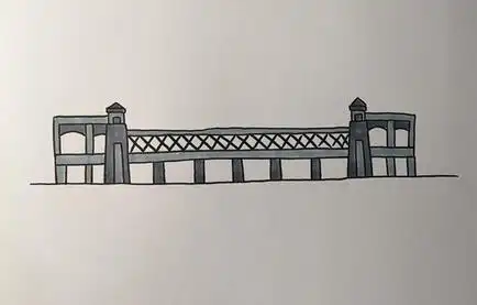 马克笔星空的画法星星简笔画