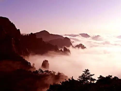 蓬莱仙境黄山云海