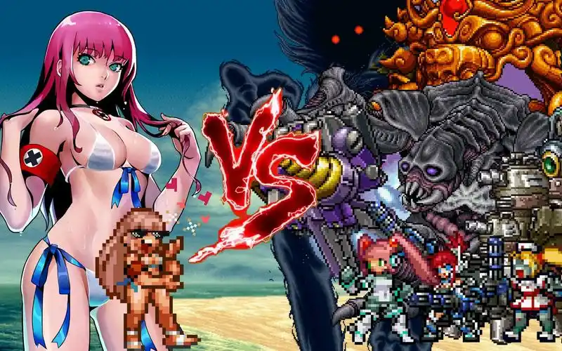 合金弹头进攻强化版常夏阿比盖尔vsboss单位youtubecombandentcygames