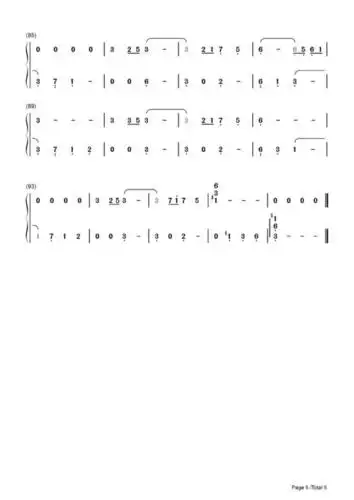 undertale主题曲简谱