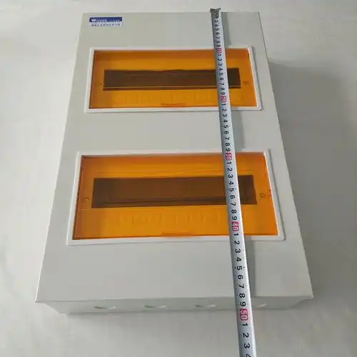 pz30回路箱国标明装双排配电箱24回路家居照明终端配电箱配电盘厂