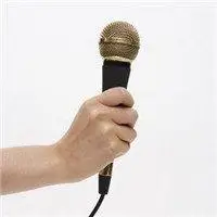 hello歌手拿话筒头像_微信头像图片大全