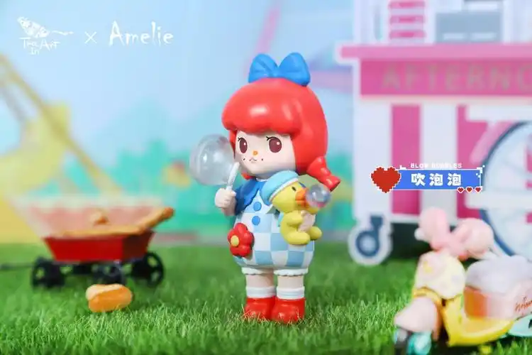 现货青壹坊盲盒amelie童心大玩家惊喜盒娃娃公主可爱碰碰车隐藏款