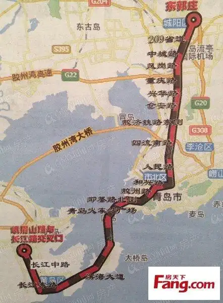 青岛第一条"过海"地铁--m1号线 海上钻探10月启动