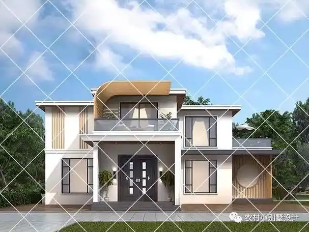 30套现代风格农村小别墅,造型简约时尚,80,90后的朋友一定要看_房子