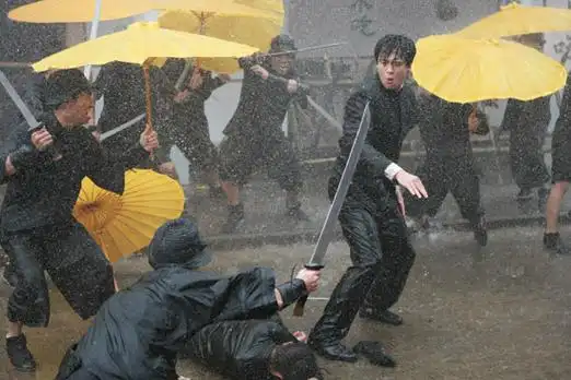雨中打斗场面精彩