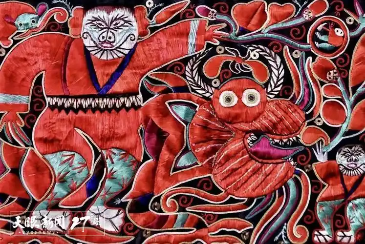 图云观苗族剪纸藏在非遗中的非遗