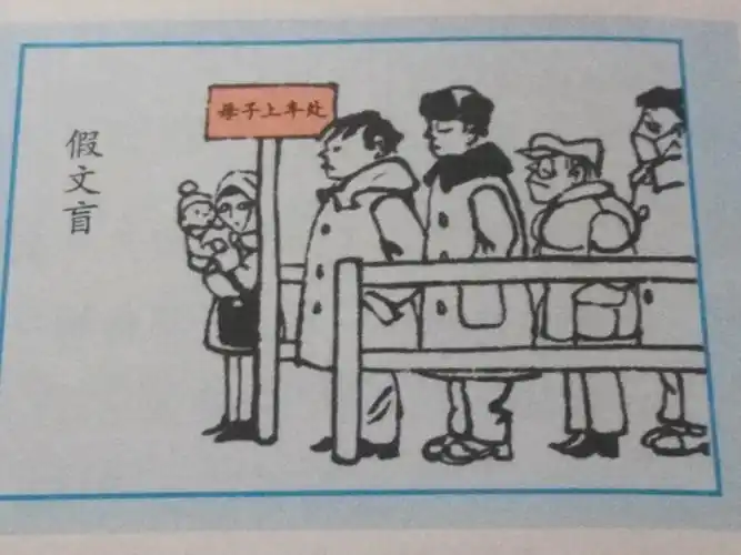 漫画《假文盲》的启示