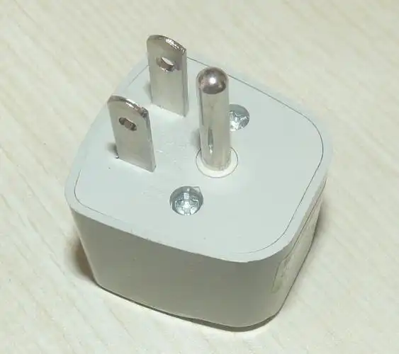 供应批发美标美规/三插 万能电源转换插 两扁插一圆插转万能插孔