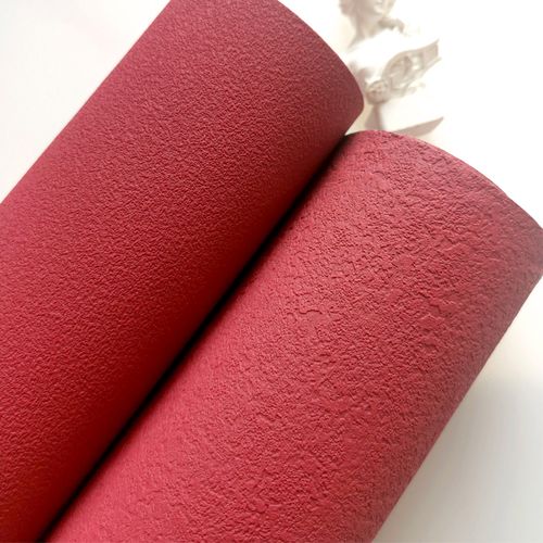 现代简约纯色中国红深红大红墙布客厅卧室背景墙暗红枣红复古红