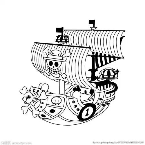 海盗船设计图__风景漫画_动漫动画_设计图库_昵图网nipic.com