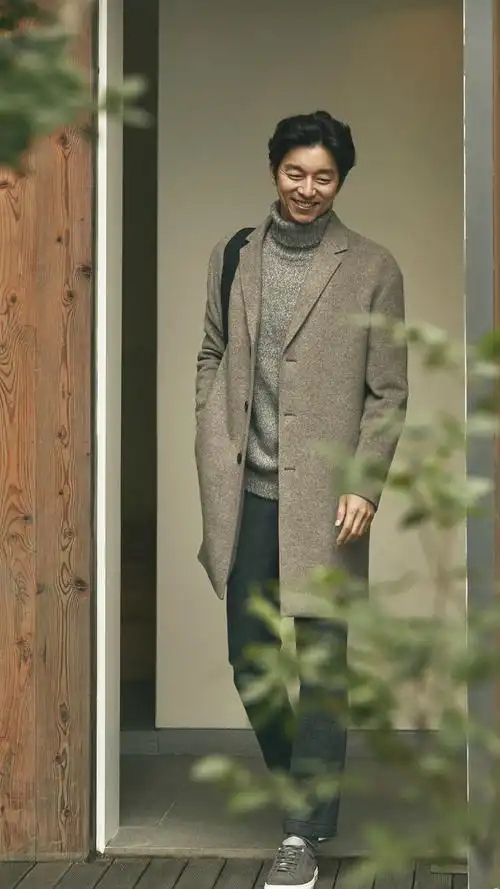 韩国人气男神 孔侑 写真 苹果手机高清壁纸 10.