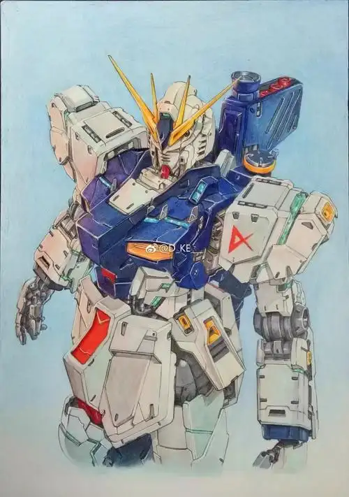 彩铅达人绘 | 【牛高达】