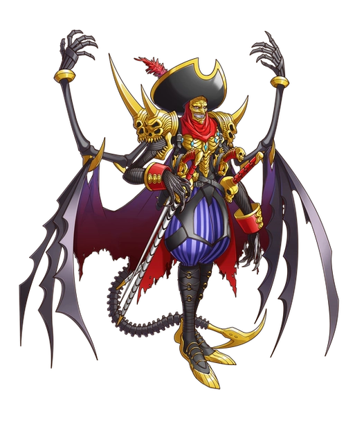 七大魔王是皇家骑士的宿敌,其单体战力和皇骑相当,因此幽灵面具兽的