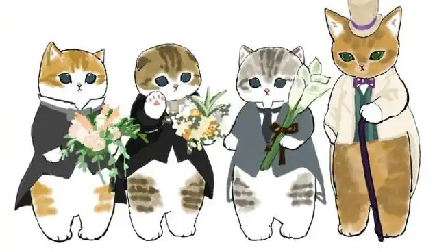 可爱猫咪动漫头像