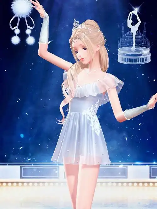 闪耀暖暖  #闪耀暖暖穿搭  滑冰场里的仙女姐姐94