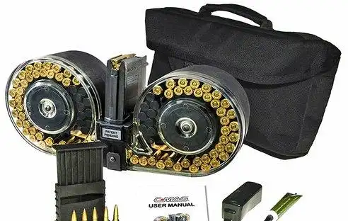 军事丨美国100发大容量弹鼓,何难以普及,都不如四排弹匣