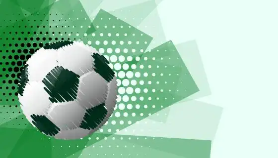 抽象风格足球比赛背景矢量素材(eps)