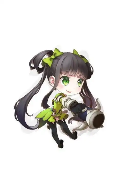 q版壁纸大放送 q版 动漫 卡通 王者荣耀『孙尚香』