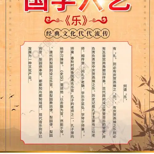 国学六艺图片