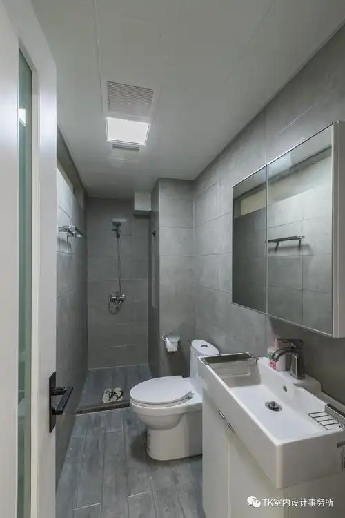 85平米一居室卫生间装修效果图