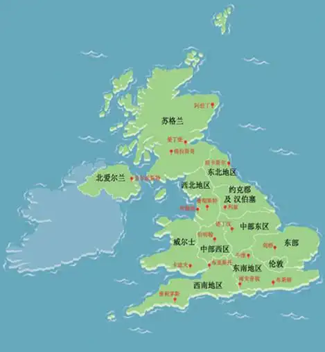 英国地图
