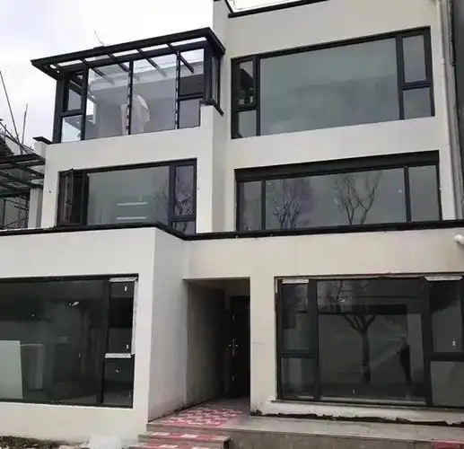 别墅外墙落地窗是这样的太美了